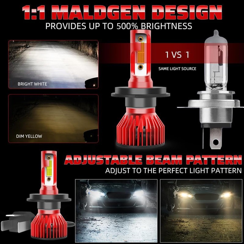 qobsos Fit for Honda CRV Light bulbs 500% Brightness LED
