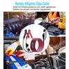 ‎LANMINGLEL SAE to Battery Alligator Clip with Switch,14AWG 12V-24V Battery