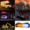 EASE2U E Emergency Strobe Lights, Universal Surface Mount Amber/White Emergency