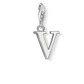 Thomas Sabo Charm Club Letters and Numbers 0196-001-12 Sterling Silver 925 Charm