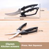 Cluren Kitchen Shears & Scissors Heavy Duty with Self-Standing Base