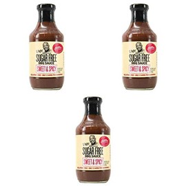 G Hughs Sweet and Spicy BBQ Sauce 18oz Pack of 3