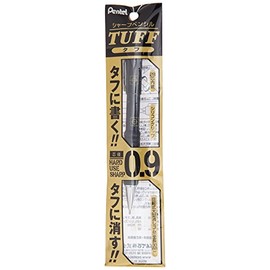 ぺんてる パック入りシャープペンシル タフ 0.9mm ブラック軸 XQE9-A