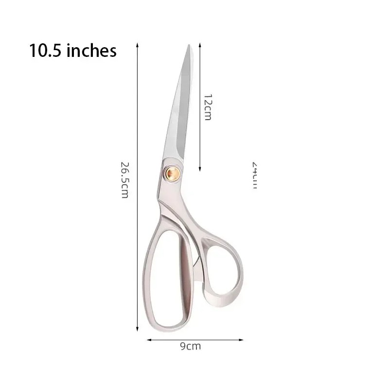 Tailor Scissors for Fabric Cutting – Stainless Steel Blades &