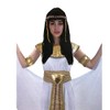 Boutique Retailer Women's Deluxe Egyptian Queen Costume, Medium/Large White/Gold