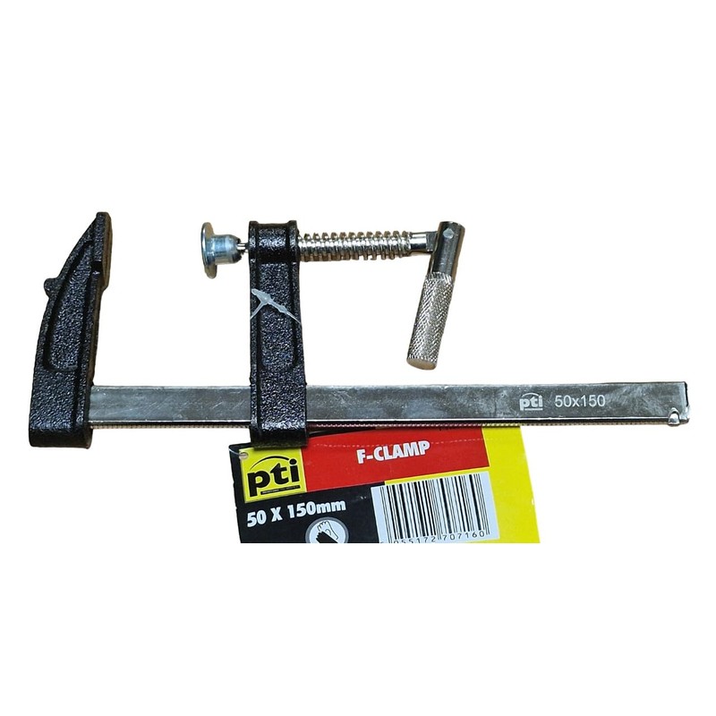 F Clamp 6 Inch/150mm Aluminium Woodworking Tools, Wood Clamps, Quick-Grip
