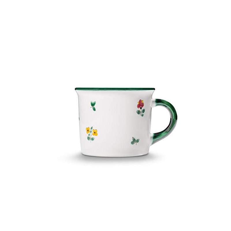 GMUNDNER KERAMIK Manufaktur 0321HKGL09 Streublumen 0.24 Litre Smooth Coffee Häferl