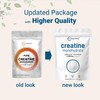 Creatine Monohydrate Powder 500 Grams (1.1 Lb), 5000mg Per Serv,