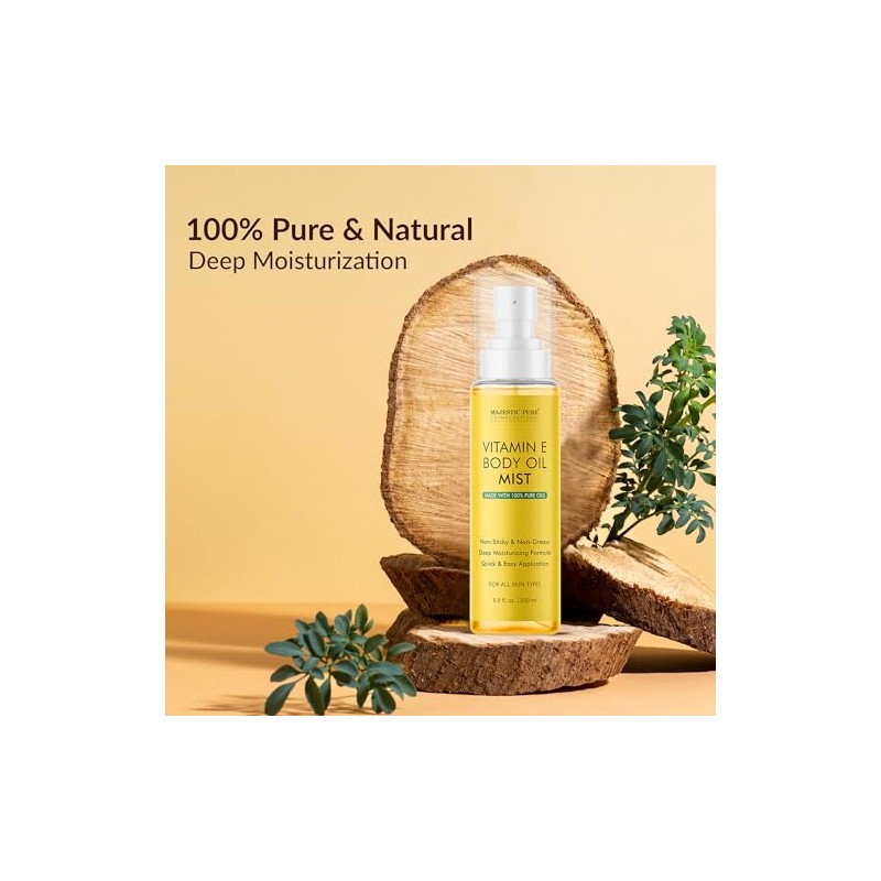 MAJESTIC PURE- Aceite corporal en bruma con vitamina E -