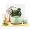 Neulriscn Matcha Set, 8 Pcs Matcha Tea Set with Ceramic