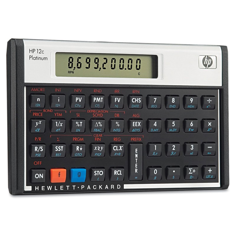 HP 12CP Financial Calculator