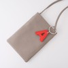 [Slip-on] Keychain (JK-1401 Alphabet Keychain, Medium, Yellow), One Size