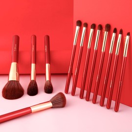 DUcare 12PCS Make Up Pinsel Set - Schminkpinsel Kit Makeup Foundation Pinsel Lidschatten Pinselset Kosmetikpinsel Make-up-Set kann als Geburtstagsgeschenk, Valentinstagsgeschenk und Muttertagsgeschenk