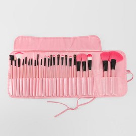 Artbox/WithMarket Beauty Shop Makeup Brush 24-Piece Set (Pink)