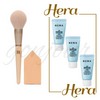 Hera Powder Brush Puff + Hera Multi-Defense Fresh Sun Cream 45ml (3 pieces of 15ml) Set / 헤라 파우더 브러쉬퍼프+헤라 멀티디펜스 프레쉬 선크림 45ml (15ml 3개) 구성 세트