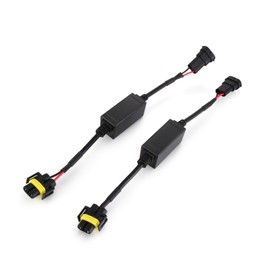 Dromedary 2 pcs H8 H9 H11Dromedary 2 pcs H8 H9 H11 LED Headlight Decoders Canbus Error Free Anti-Flicker Canceller Resistor