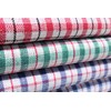 QCS Towel - Pack of 10 Colured Check Tea Towels
