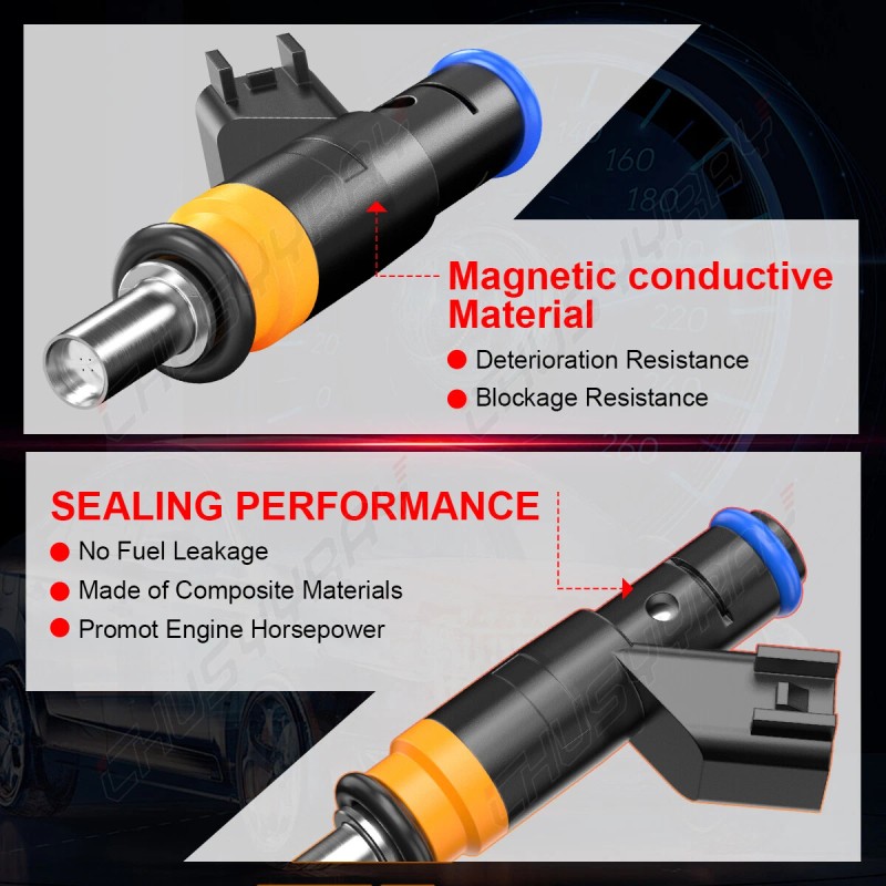CHUSYYRAY 8X OEM 05037479AA Fuel Injectors NEW Upgrade For 2011-2017