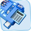 LilyBeauty Pop Up Multifunction Pencil Case with Calculator and Cutter,