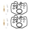 2 Sets Motorcycle Overhaul Carburetor Rebuild Kit Fit for Honda
