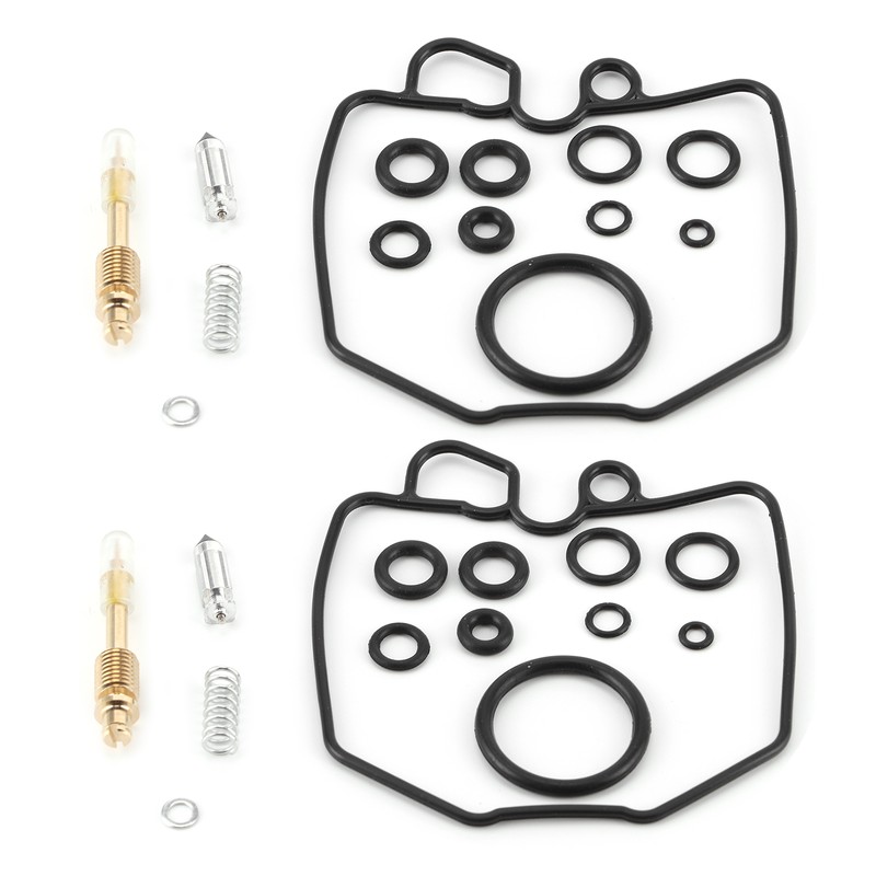 2 Sets Motorcycle Overhaul Carburetor Rebuild Kit Fit for Honda