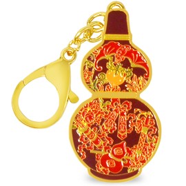 Juanxian 2024 Red Gourd Keychain Abundance Wu Lou Keychain