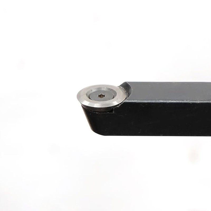 CDBP Woodturning NA 12×2.5mm-30° Round Carbide Insert Cutter Negative Rake