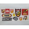 S&M Decal Sheet With 11 Stickers
