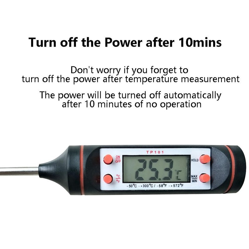 Digital Meat Thermometer, Long Probe Instant Read Digital Thermometer, Kitchen