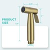 BARROCK 2 Pack Bidet Sprayer Head Only, Stainless Steel Handheld