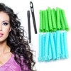 LZLRUN 40pcs Magic Curlers Long Hair Spiral Curl Formers Leverage