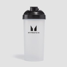 Myprotein Shaker Bottle - Black/Clear 600ml, with Mix Ball, Smooth Protein Shakes, Protein Blends, On Go Shaker, Lump Free Protein Shakes, Odourless