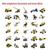 RC Remote Controlled 30-in-1 Car Crane Model from CaDA Building