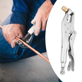 Milageto Locking Pliers Air Conditioner Welding Hand Tool, User Friendly, Recovery Tool, Refrigeration Tubes Locking Plier