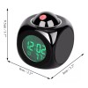 Extreme Beauty Reloj Proyector Despertador Digital Pantalla Lcd Parlante