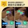 Dr. Edison Skin Infrared Thermometer, Optical Navigation Thermometer, PRO White,