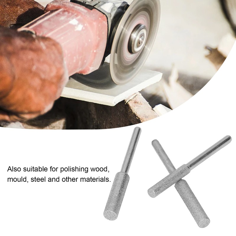 30Pcs Chainsaw Sharpener Stone 4.0mm 4.8mm 5.5mm Emery Grinding File