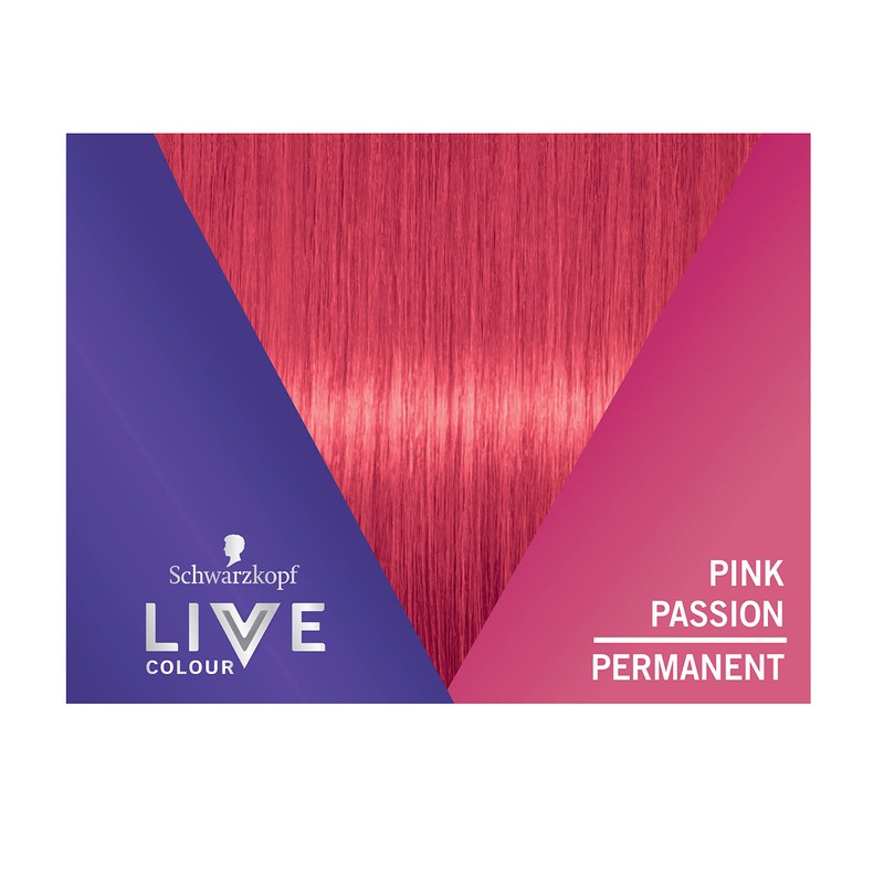 Schwarzkopf LIVE Colour Permanent Hair Colour Pink Passion