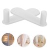 OHPHCALL 4pcs Bed Net Rod Presser Foot Brackets for Dormitory