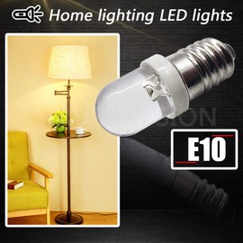 Ruiandsion E10 LED Bulb 120V AC Screw Base LED Replacement Bulb Upgrade for Candles Lights Home Bedroom Office Decor Lights,Warm White (Pack of 4)