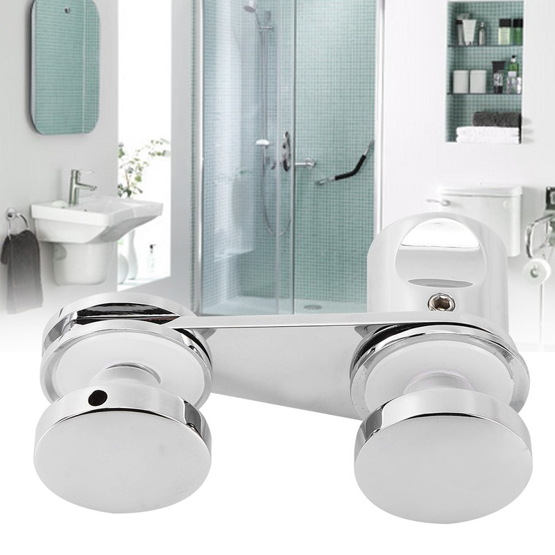 Bathroom Glass Door Lock Shower Room Latch Lock for Home
