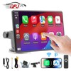 [QPJ] 2025 upgraded wireless Carplay audio with suction cup and