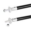 X AUTOHAUX 200mm Adjustable Front Bumper Lip Lever Splitter Support