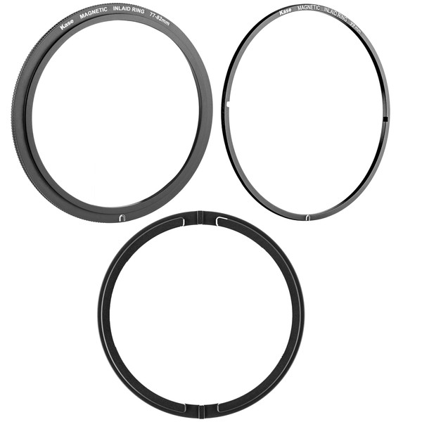 Kase Wolverine Revolution 3 Piece Kit: 77mm Inlaid Adapter +