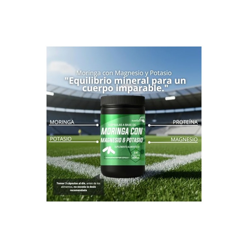 Moringa con Citrato de Magnesio y Citrato de Potasio |