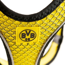 HUNTER HILO COMFORT BVB Dog Harness with 3D Mesh Material, Reflective, XS-S, Yellow