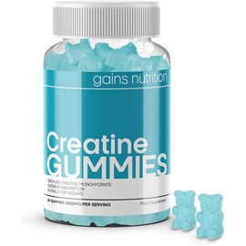 GN Creatine Gummies – Gomas Masticables de Creatina para Potenciar Rendimiento y Crecimiento Muscular (3000mg) | Veganas & Sin GMO