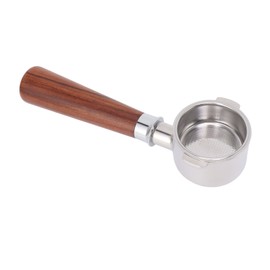 51mm Portafilter 2 Ear Coffee Bottomless Portafilter Replacement for EC0310 Coffee Machine Maker A1 Style Red Acid Branch