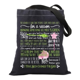 CMNIM Witch Musical Inspired Gifts Elphaba Tote Bag Musical Theatre Gift Glinda and Elphaba Fans Gift Witch Handbag (241127 W TOTE)