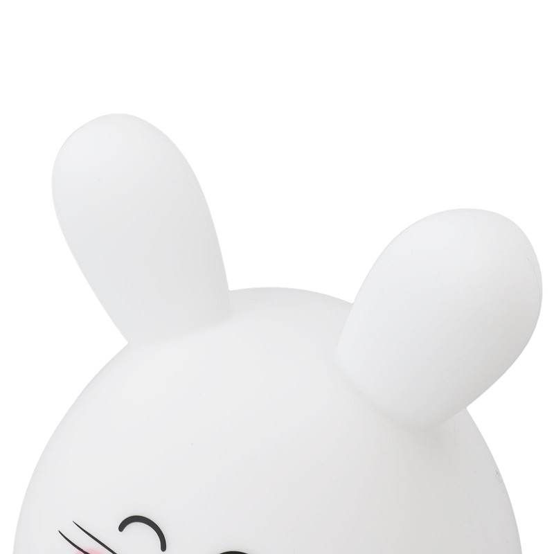 Silicone Night Light Cute Cartoon Mouse USB Rechargeable Tap Control